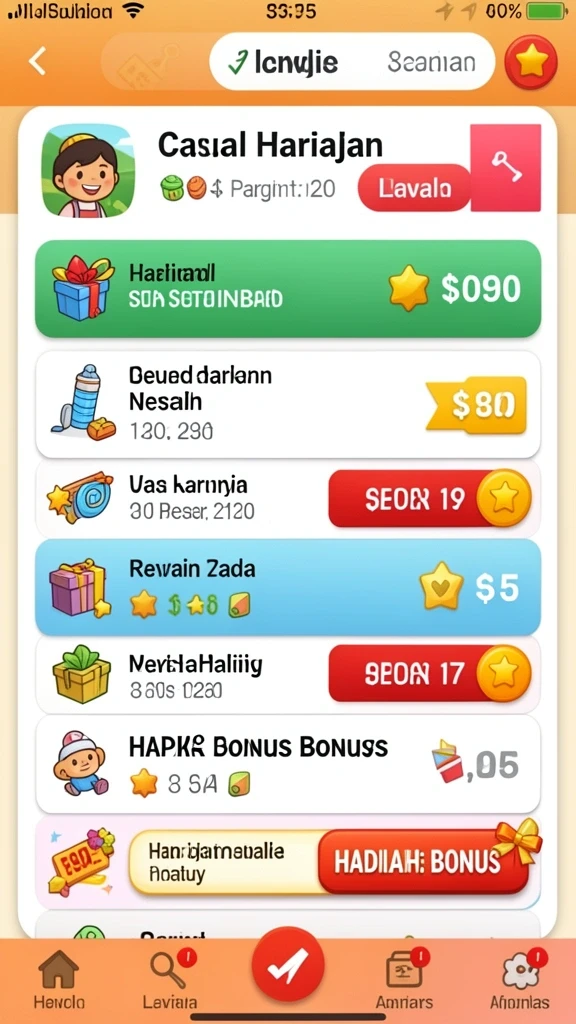 Tampilan antarmuka yang menarik dan mudah digunakan.