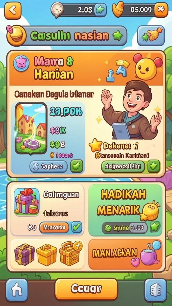 Beragam tema slot yang menarik.