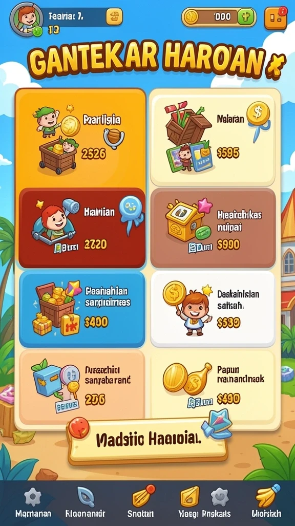 Sistem bonus yang menguntungkan setiap hari.