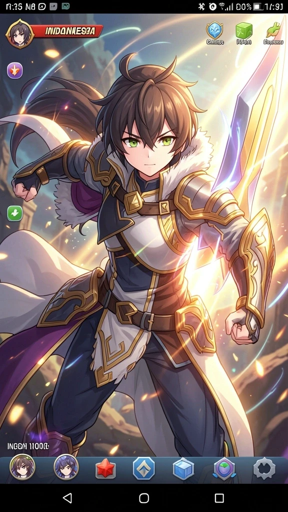 Grafis di dalam game yang memukau dan detail.