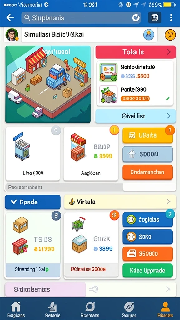 Karakter-karakter unik yang dapat dipilih pemain.