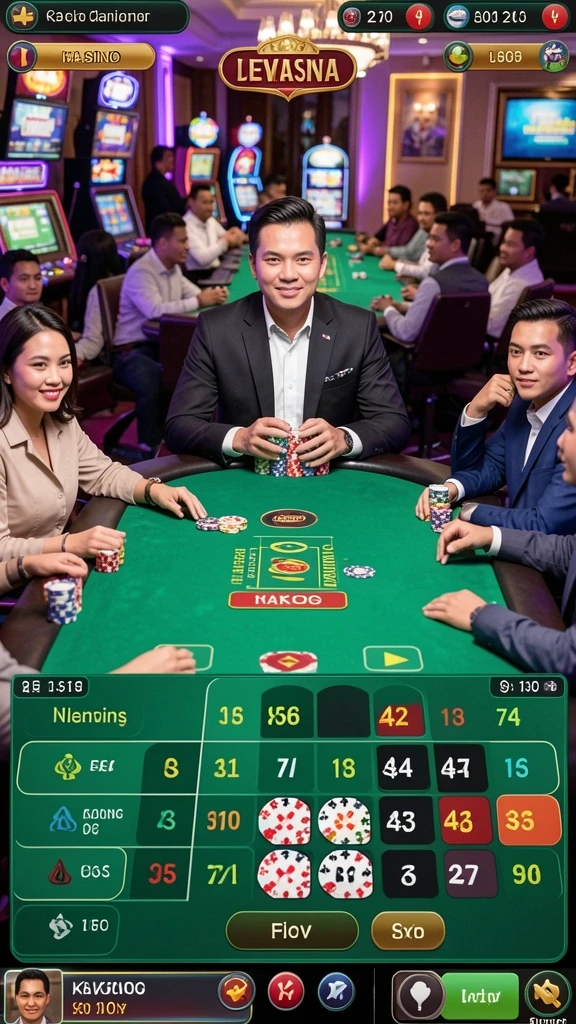 Pengguna dapat menyesuaikan karakter sesuai keinginan.