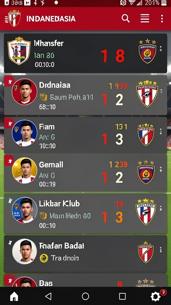 Antarmuka permainan yang menarik dan user-friendly.