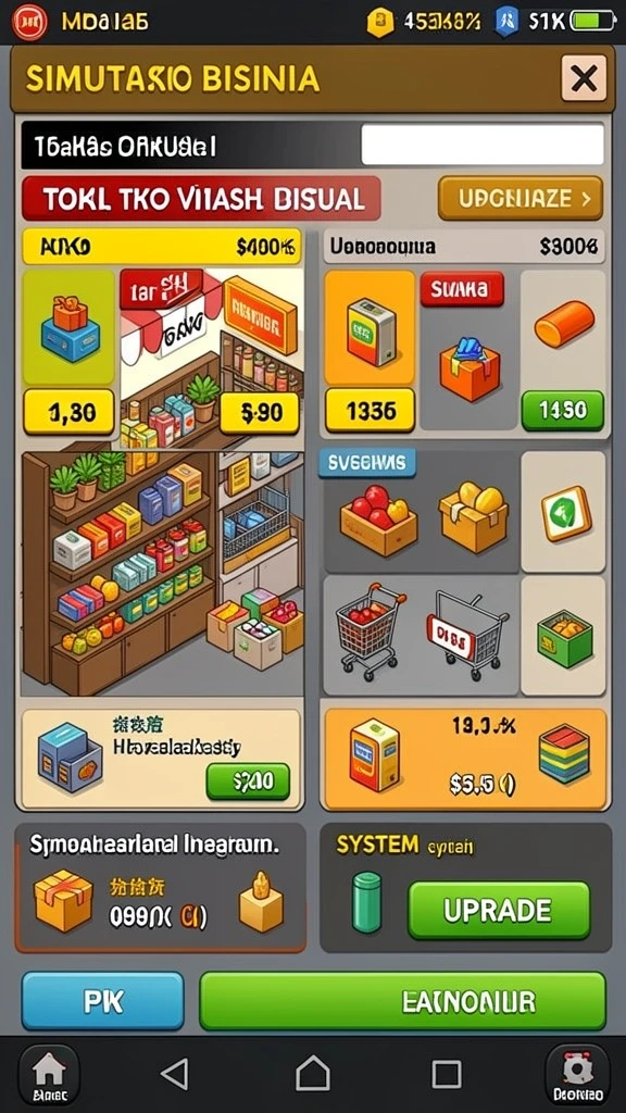 Tampilan antarmuka yang menarik dan mudah digunakan.