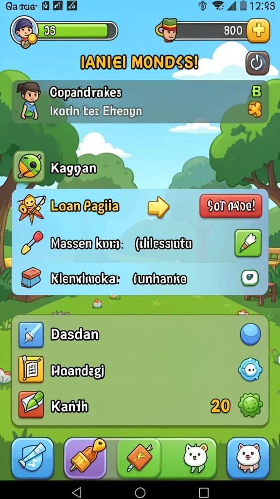Beragam level menantang yang menunggu untuk dijelajahi.