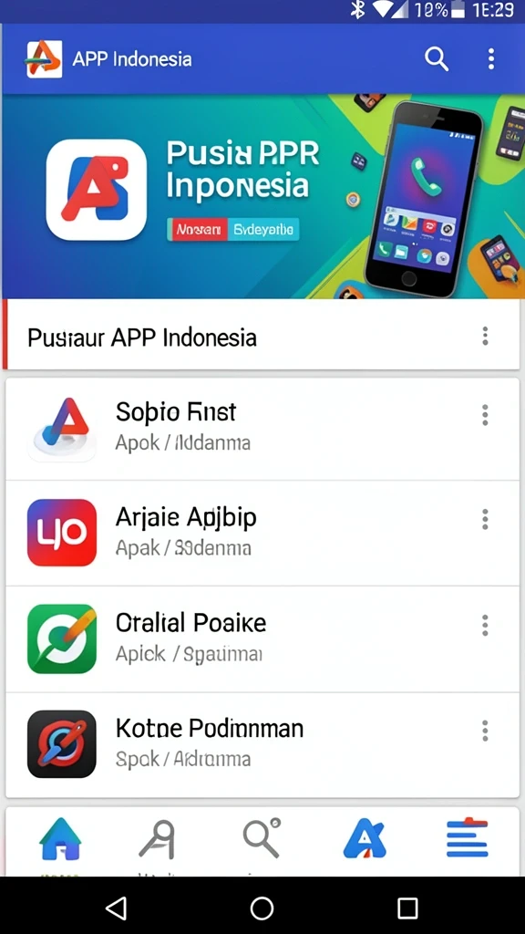 Tampilan bermain yang menarik dan penuh warna.