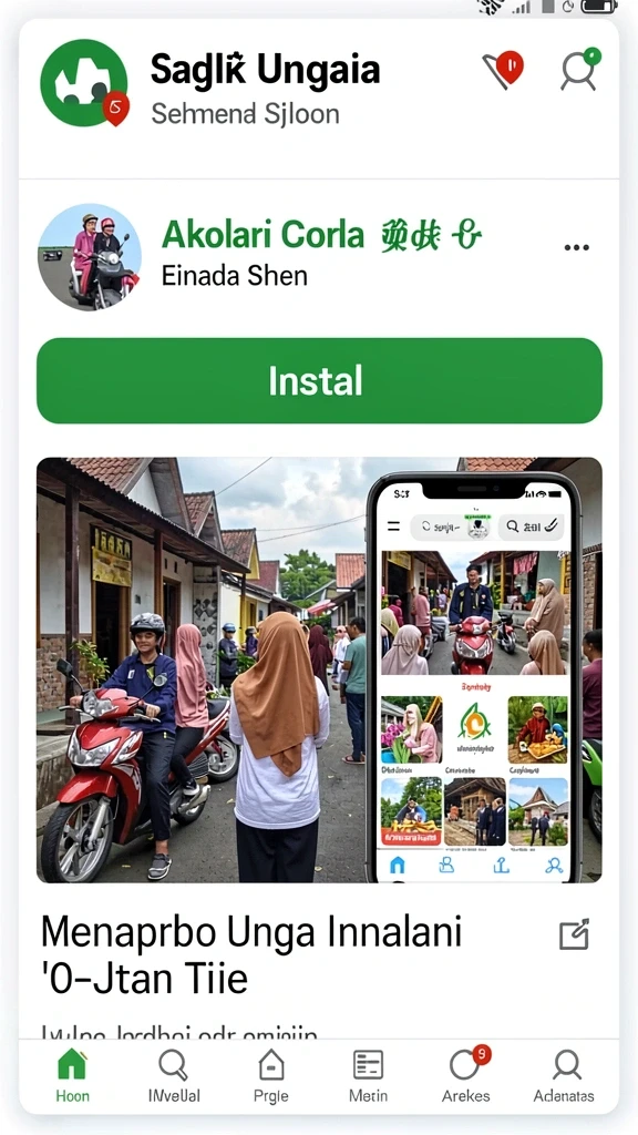 Grafis yang cerah dan penuh warna.