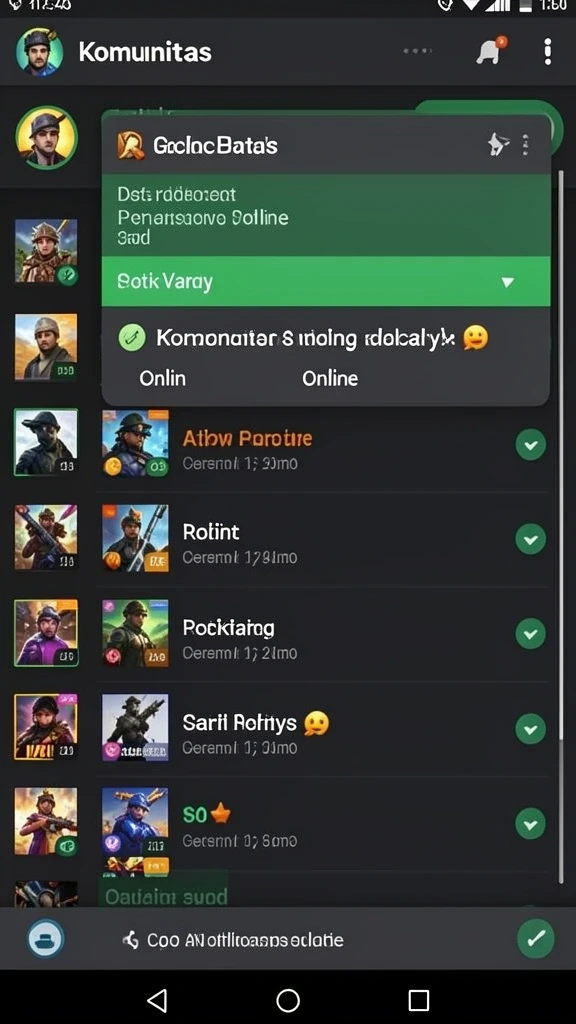 Berbagai mesin slot dengan tema yang beragam.