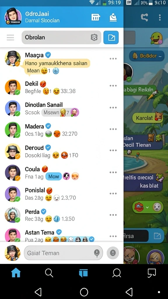 Mode multiplayer yang seru dan kompetitif.