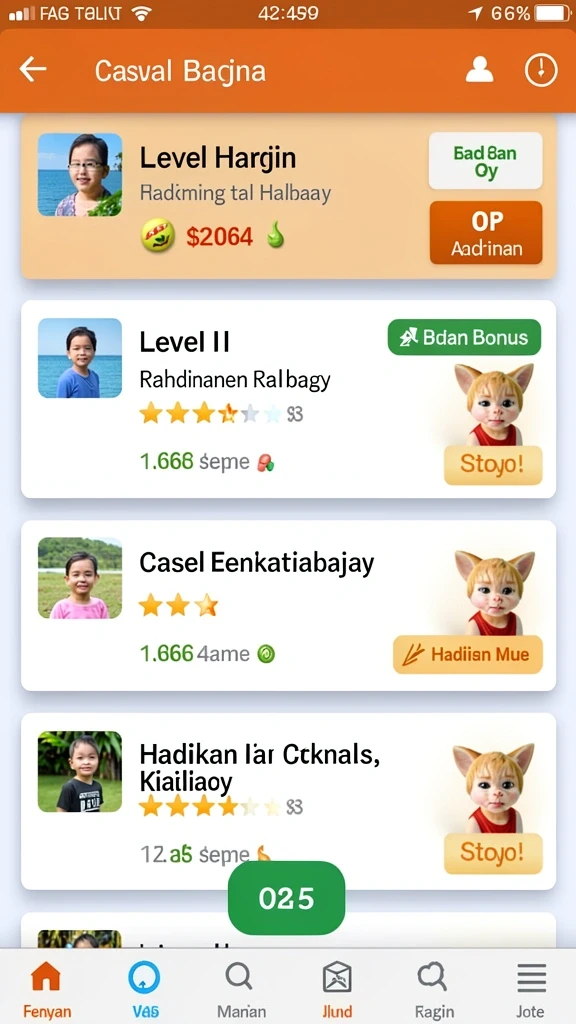 Tampilan antarmuka yang menarik dan mudah dinavigasi.