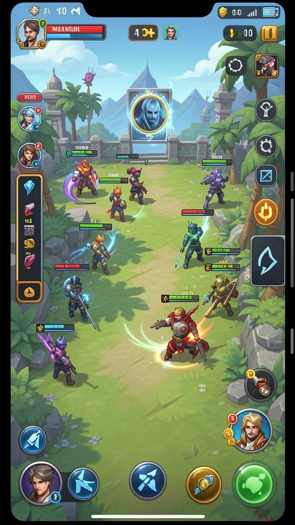 Screenshot menunjukkan tampilan antarmuka utama MEGA338 yang menarik.