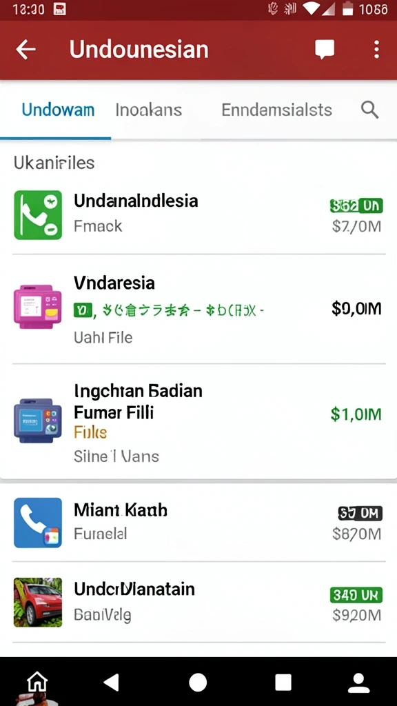 Tampilan antarmuka yang menarik dan mudah digunakan.