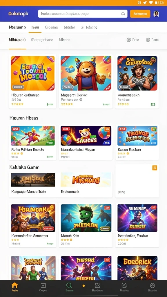 Screenshot menampilkan karakter baru yang menarik.