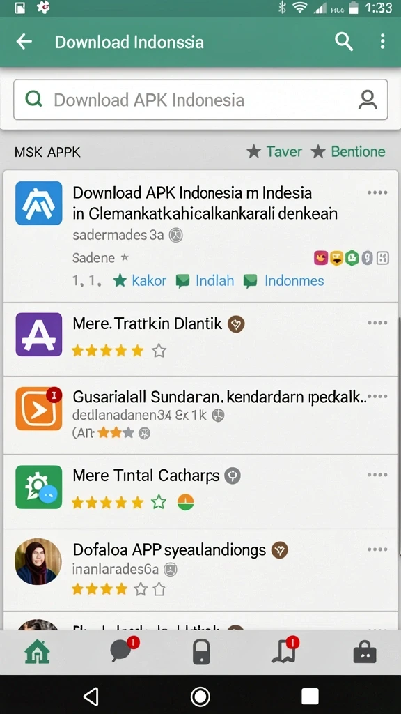Tampilan antarmuka pengguna yang intuitif.