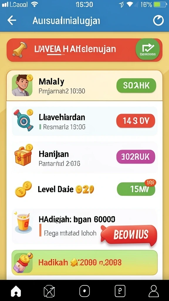 Level baru yang menantang dan seru untuk dijelajahi.