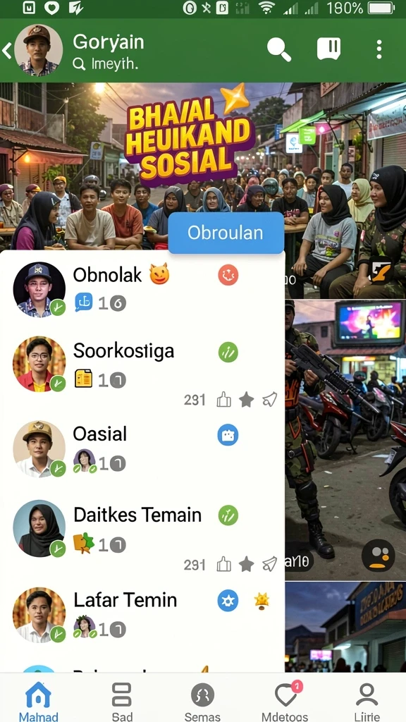 Teka-teki yang menantang dan mendebarkan.