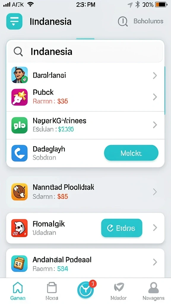 Screenshot menampilkan tampilan awal game PCX777 yang menarik.
