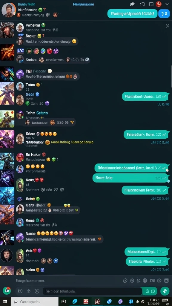 Screenshot menunjukkan karakter baru dalam permainan PCX777.