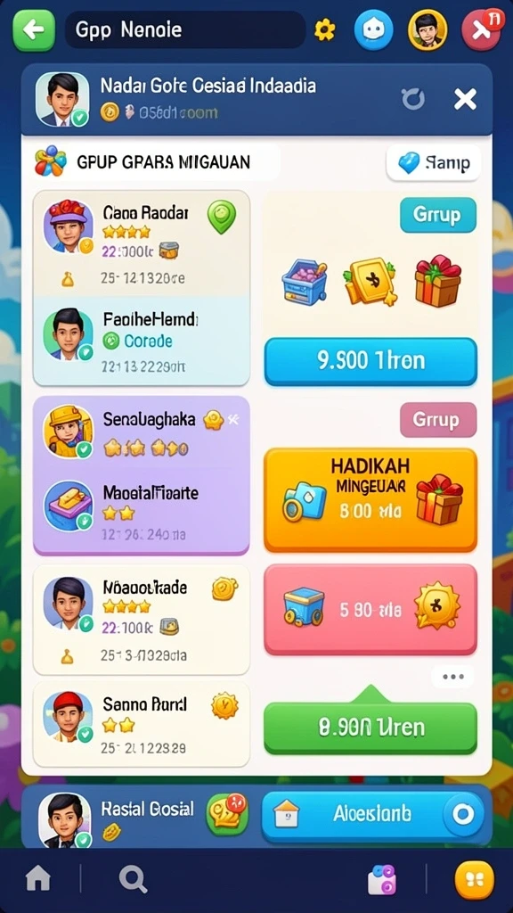 Momen seru saat pemain mendapatkan power-up.