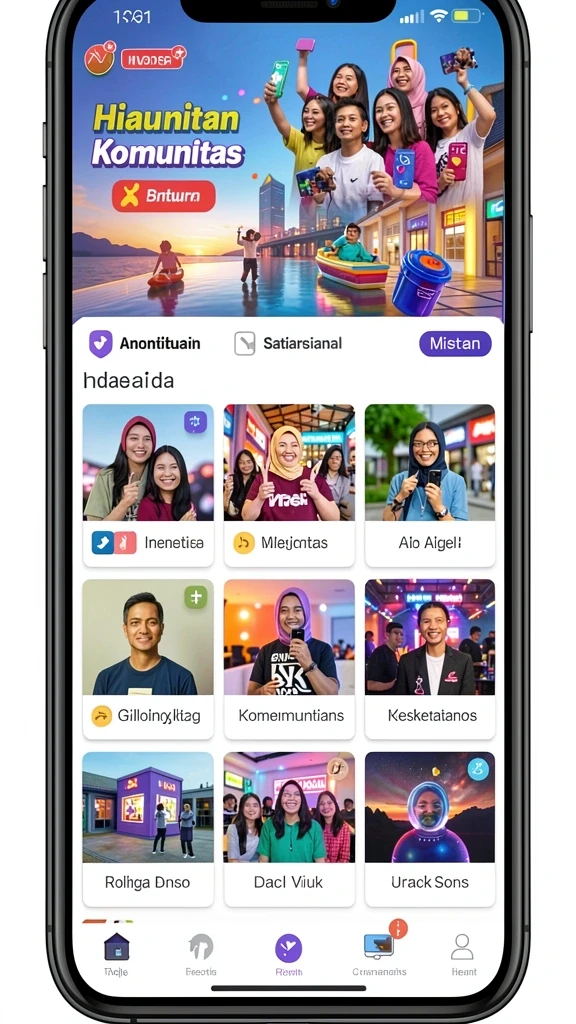 Beragam pilihan tema permainan slot.
