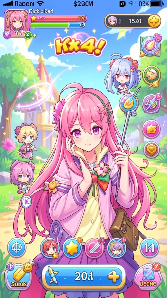 Menunjukkan fitur multiplayer dengan teman yang bersenang-senang.