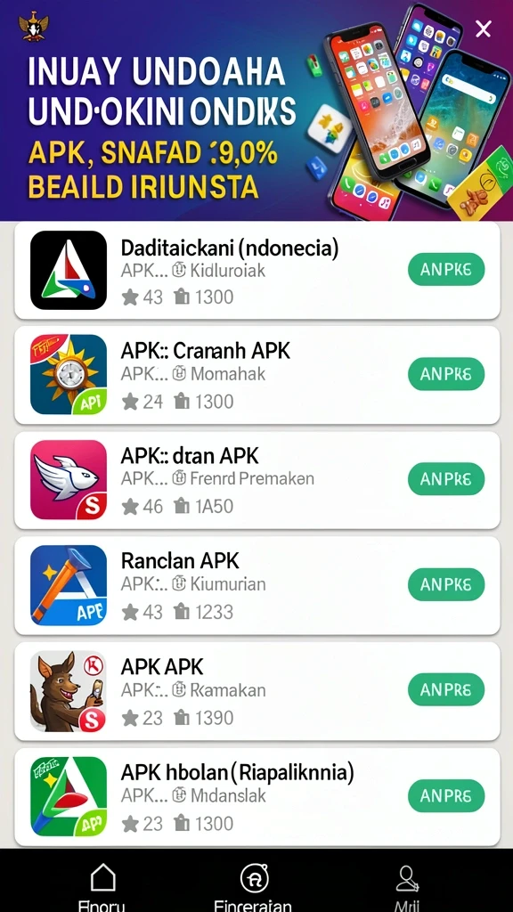 Berbagai mode permainan yang menantang dan seru.