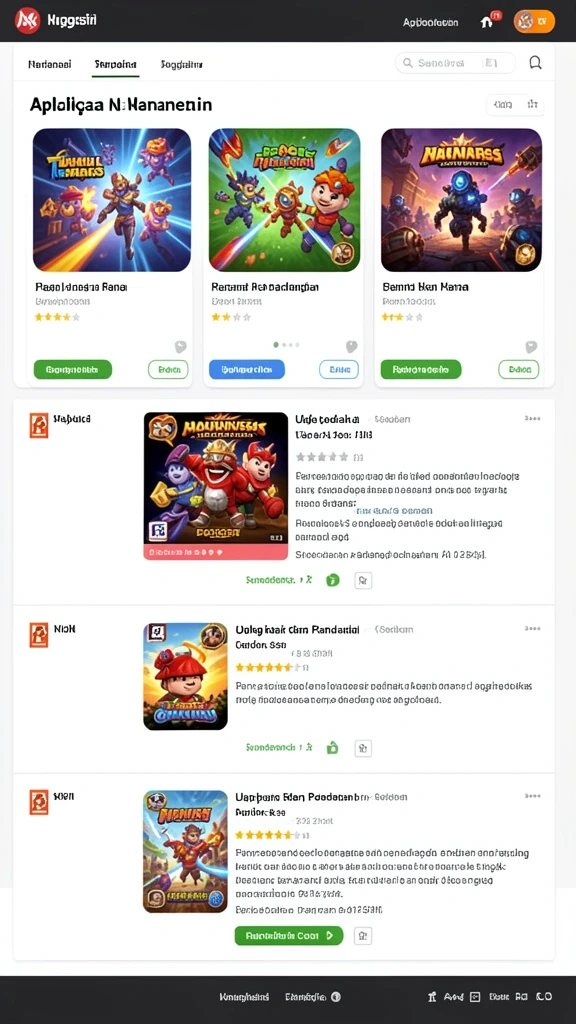 Momen seru saat berkompetisi dengan teman online.