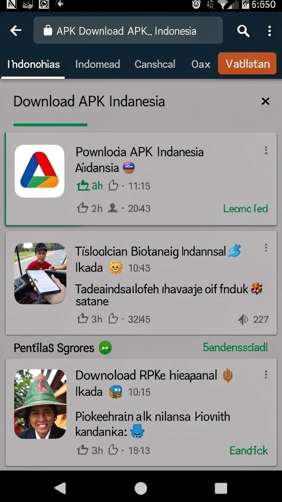 Tampilan layar utama RICIS77 yang menarik.