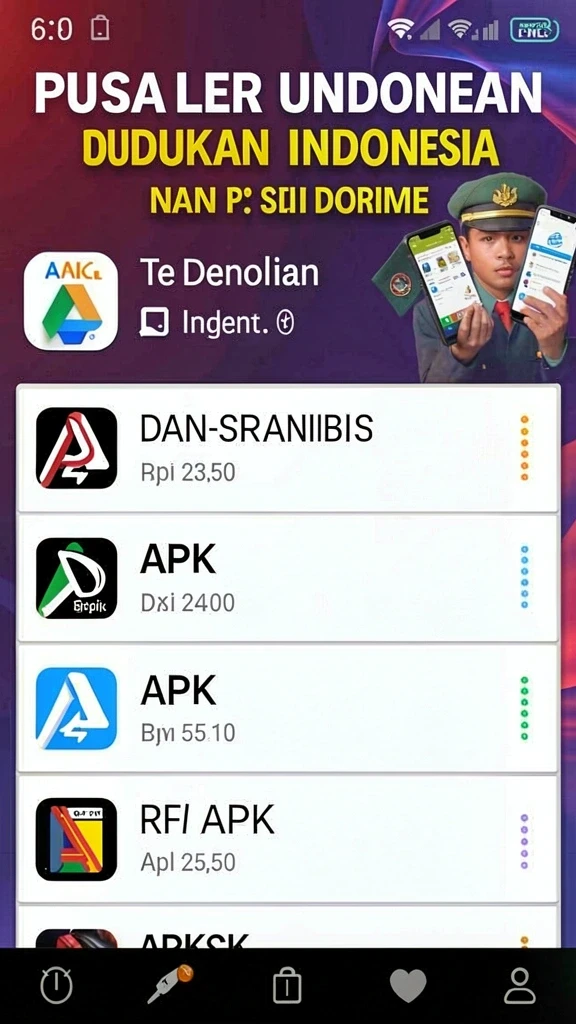 Contoh karakter yang dapat dimainkan di RICIS77.