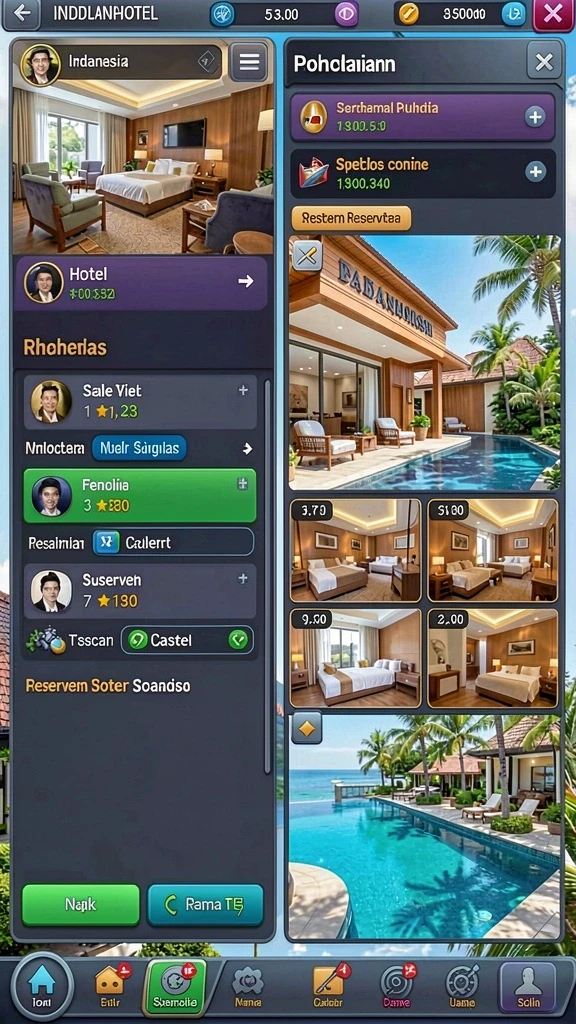 Salah satu level menantang di RICIS77.