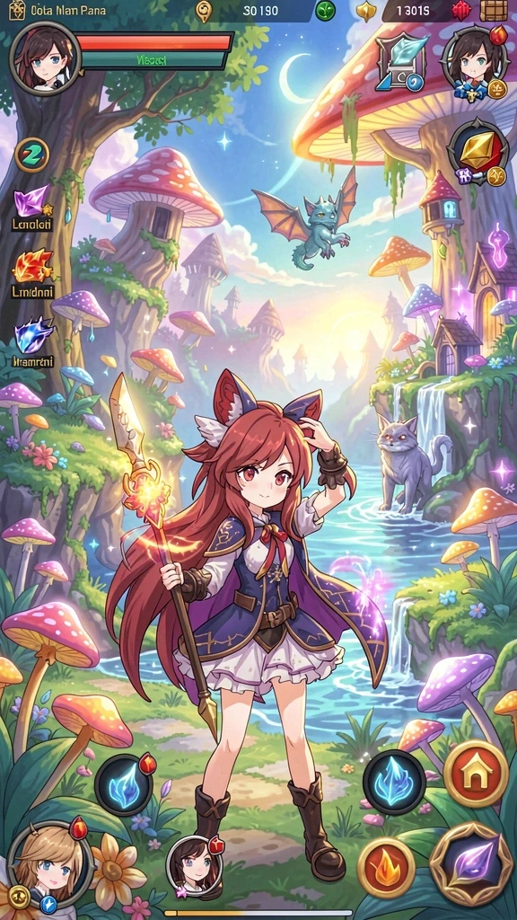 Mode permainan multiplayer yang seru dan interaktif.