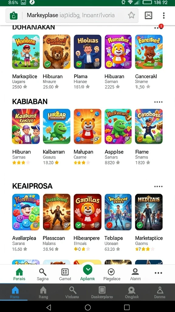 Fitur permainan judi bola yang menarik dan seru.