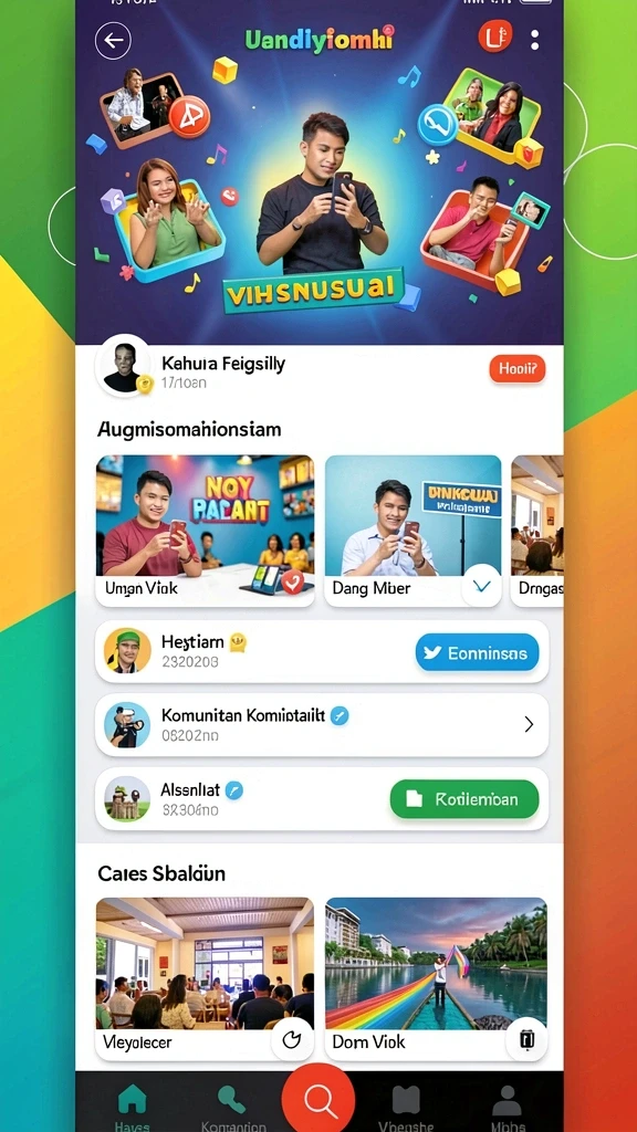 Tampilan antarmuka yang menarik dan mudah dipahami.