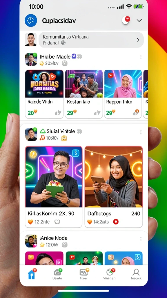 Tangkapan layar menunjukkan grafis yang menakjubkan.