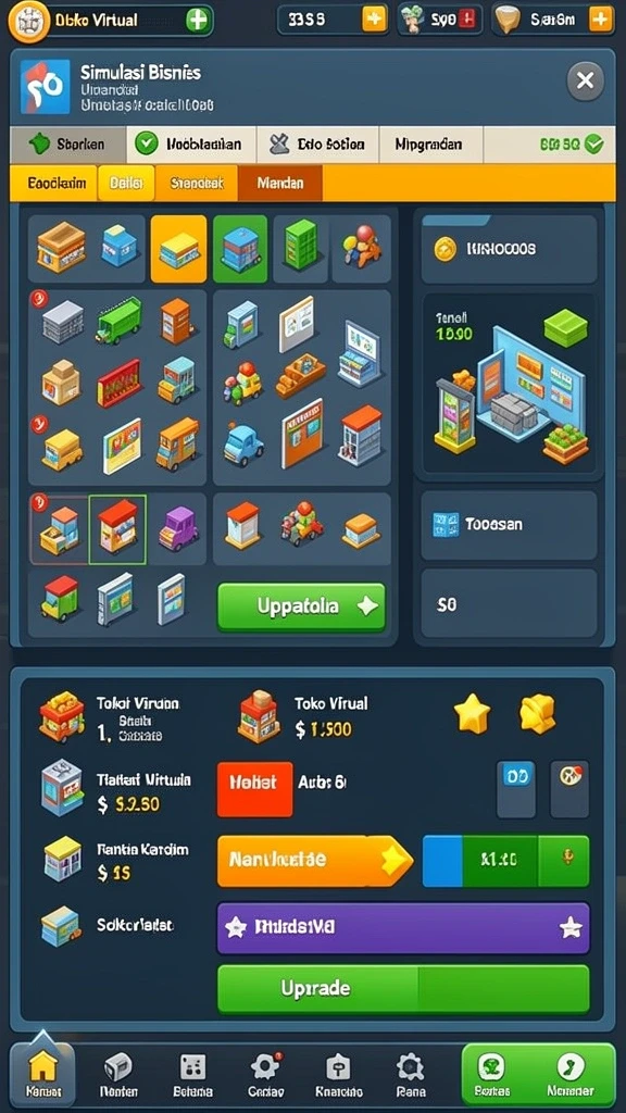 Antarmuka aplikasi TEGALTOTO yang user-friendly.