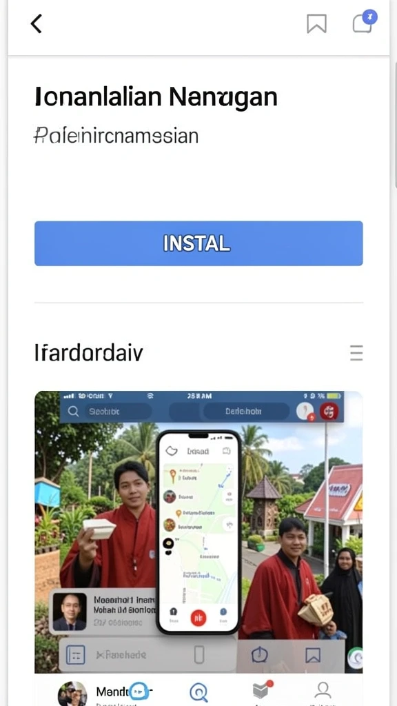 Screenshot menampilkan tampilan grafis yang memukau.