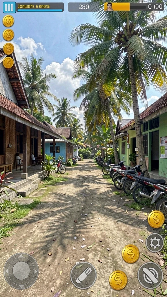 Tampilan antarmuka yang modern dan menarik.